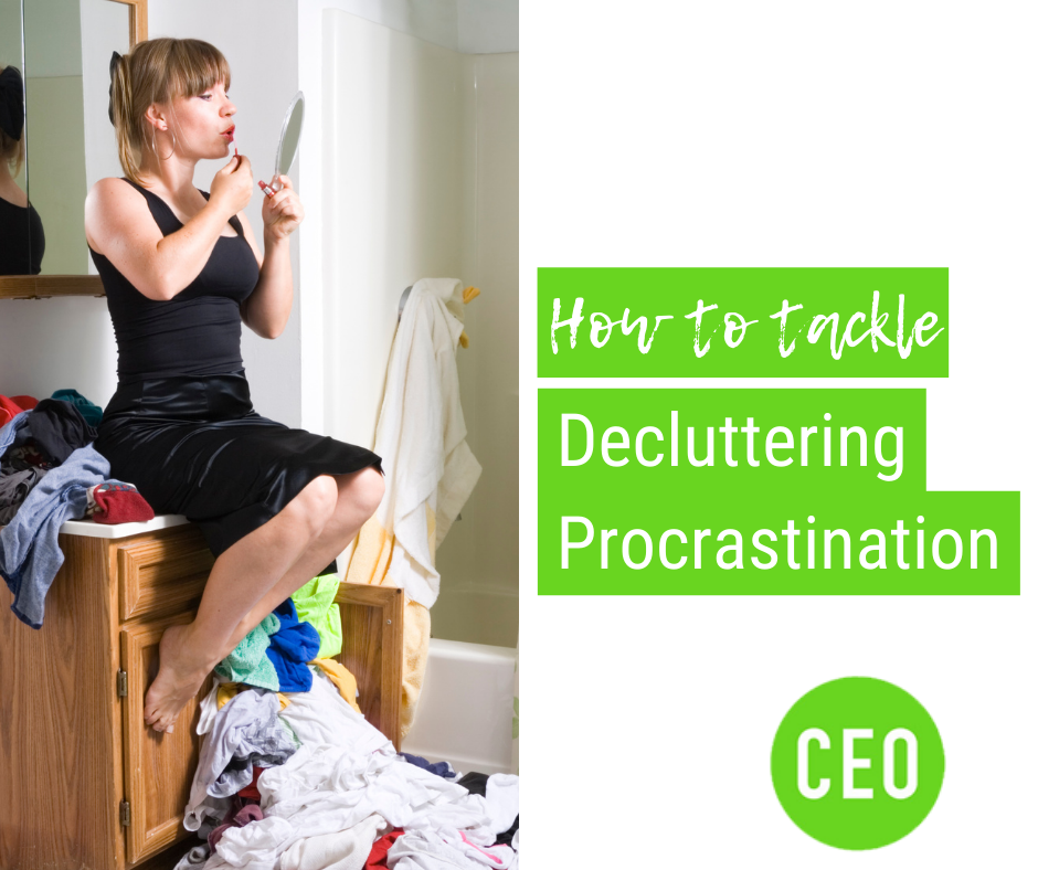 How to Tackle Decluttering Procrastination