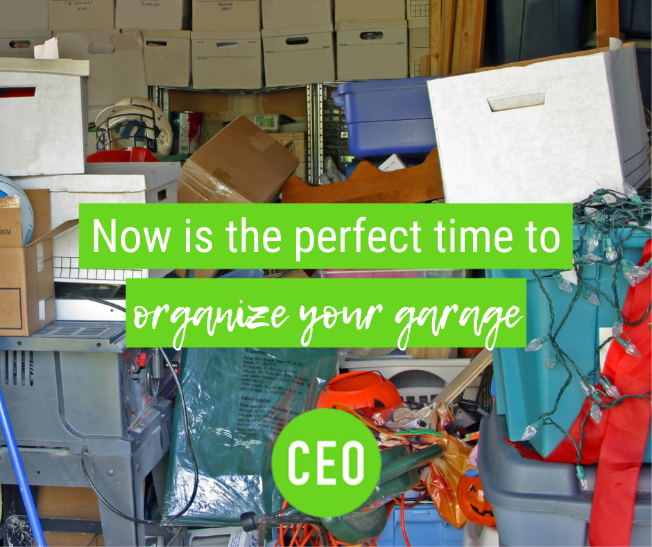 Now is the perfect time to organize your garage